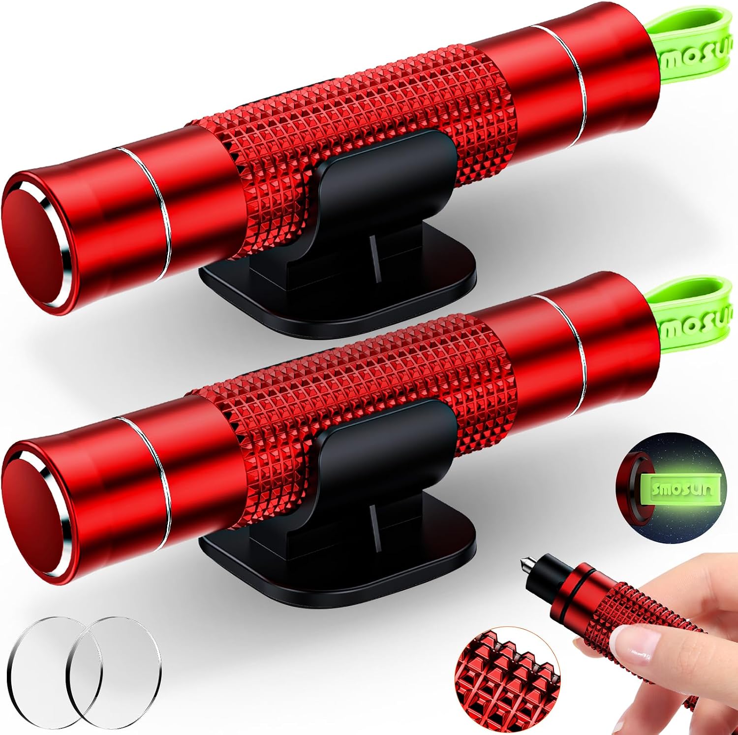 Detalle de smosun Notfallhammer 2-in-1 20KGF
