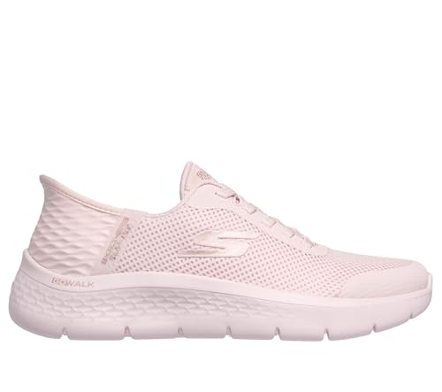 Thumbnail 1 de Skechers GO Walk Flex Grand Entry para Mujer — Tenis sin cordones en Rosa Claro (Talla 4)
