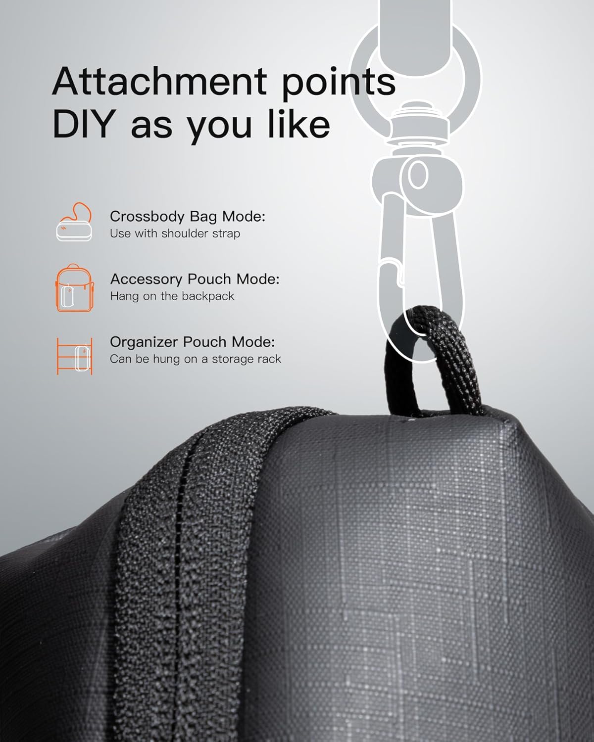 Detalle 2 de Portable electronics organiser with 2L capacity
