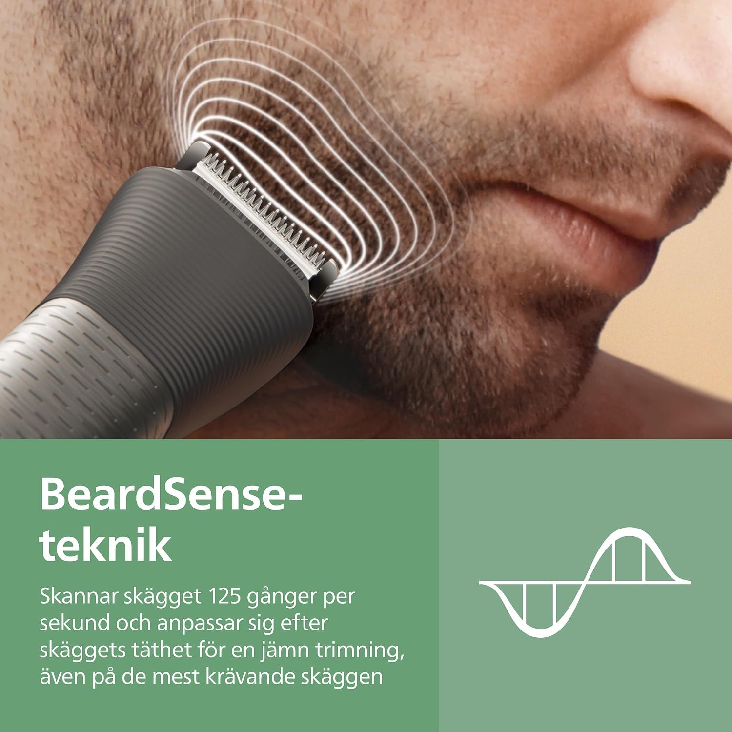 Detalle 2 de Philips Multigroom 7000 MG7931/15 – allt-i-ett-trimmer med 16 tillbehör