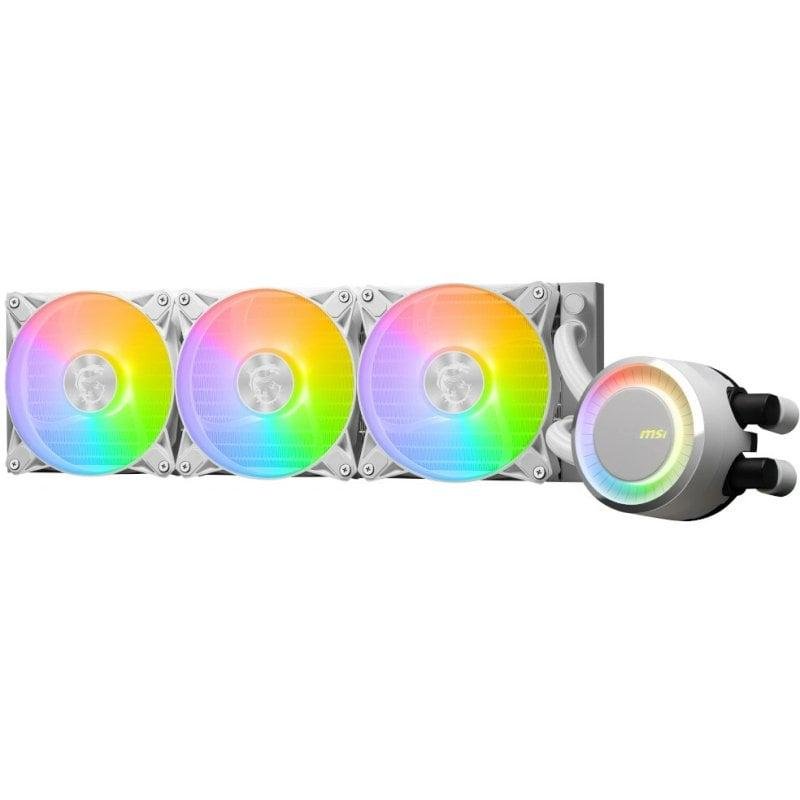 Detalle de MSI MAG CORELIQUID E360 Kit de Refrigeración Líquida Blanco