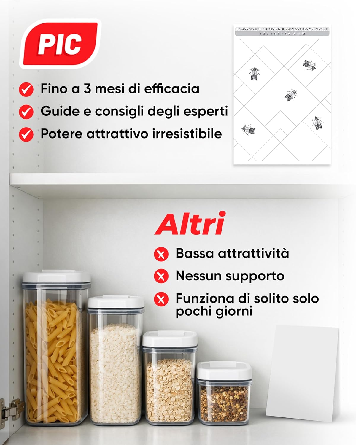 Thumbnail 6 de Trappole Farfalline Alimentari PIC 12 🪲