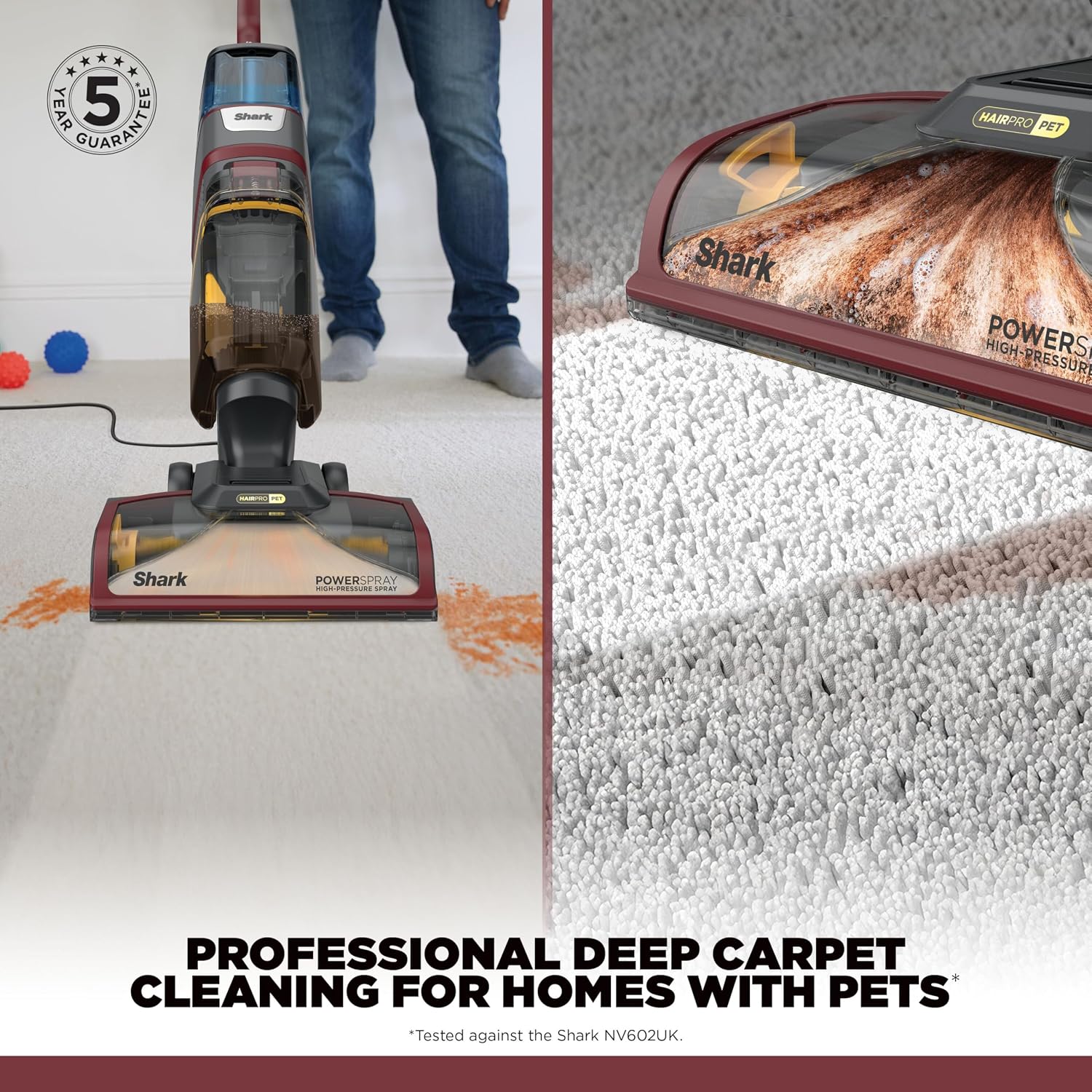 Detalle de CarpetXpert HairPro Pet Cleaner 1000W