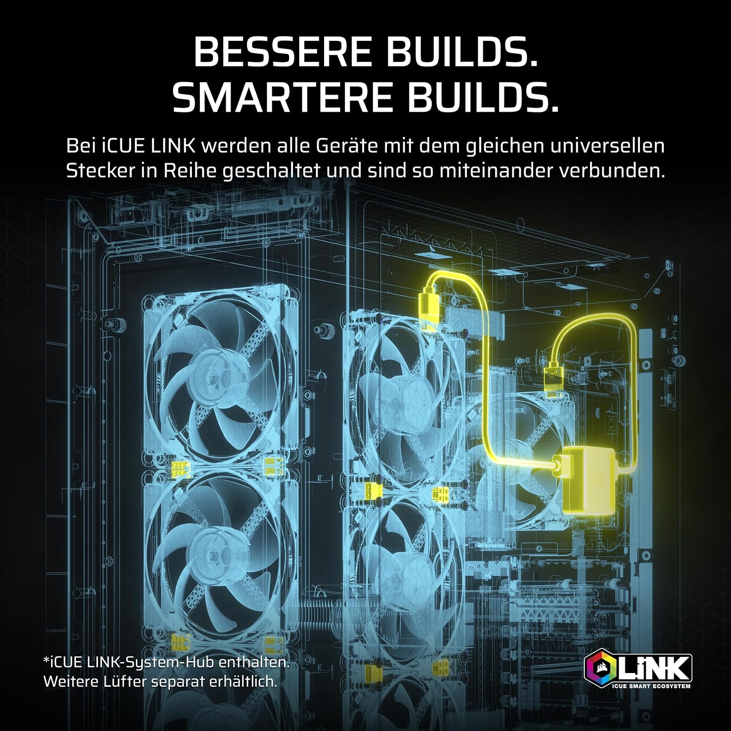 Detalle 1 de Corsair iCUE LINK TITAN 360 RX Lüfter