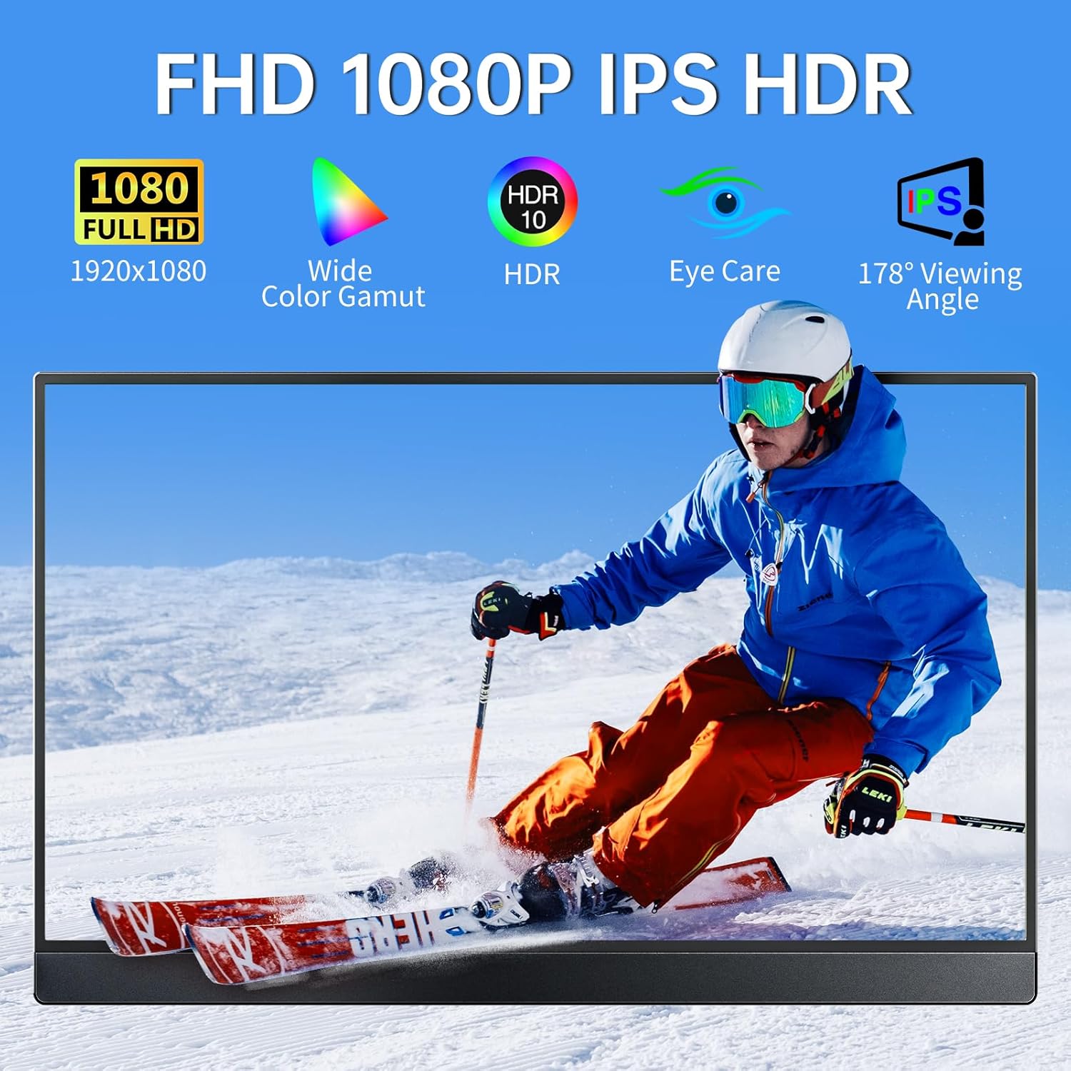 Thumbnail 2 de VisionOwl Portable Monitor 15.6" 1080P