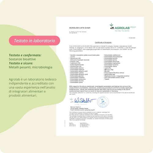 Thumbnail 3 de EAA Aminoacidi Essenziali Vegani Vegavero 300 Compresse – Fermentati, Senza Additivi