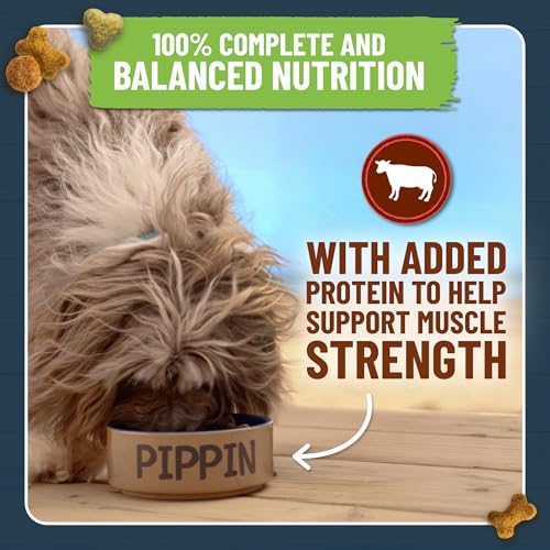 Detalle de BAKERS Adult Dry Dog Food - Beef & Veg with Spirulina & Spinach 14KG