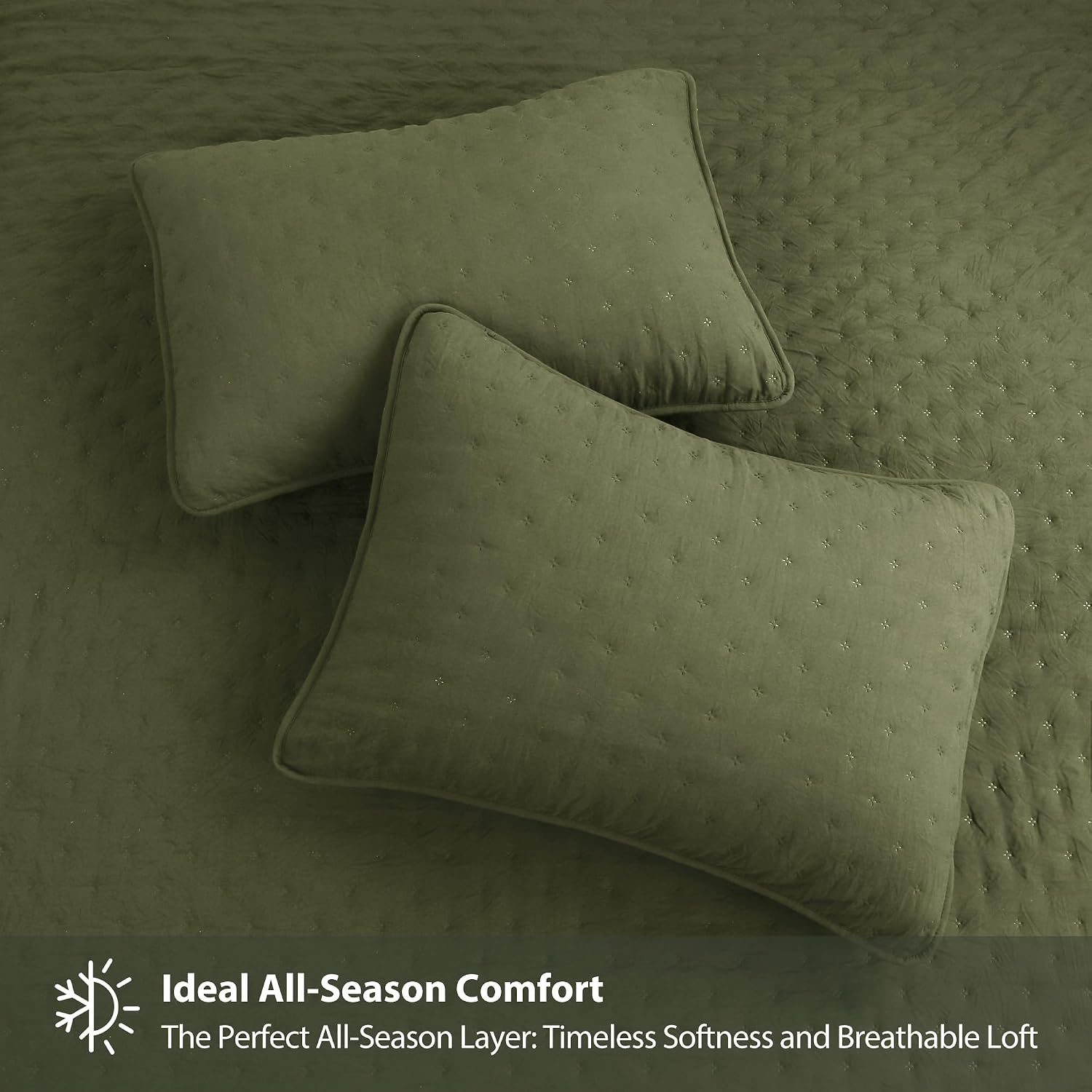 Detalle 2 de ROARINGWILD Twin Quilt Set, 68 x 90 Inches