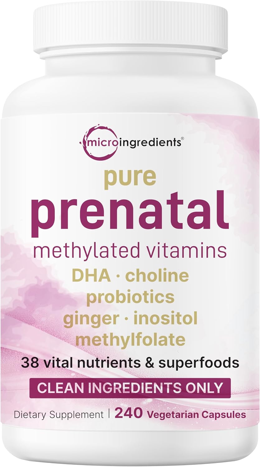 Detalle de Micro Ingredients Prenatal Vitamins 240 Capsules