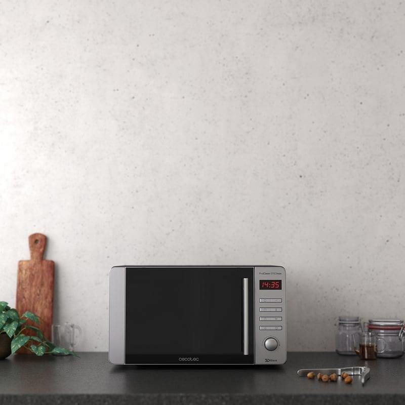 Detalle 2 de Cecotec ProClean 5110 Inox microondas 700 W