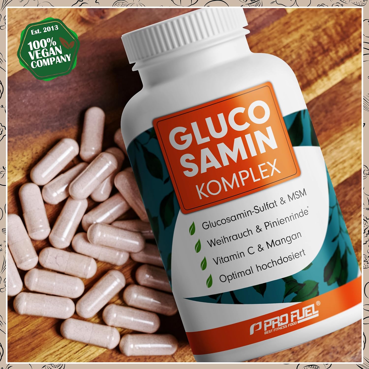 Thumbnail 3 de Glucosamin Komplex 180 Kapseln 💊