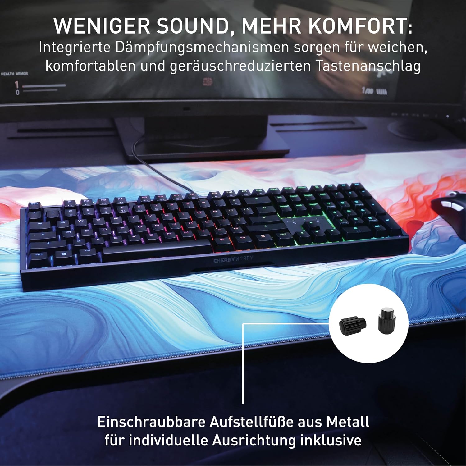 Detalle 2 de CHERRY XTRFY MX 3.1 Gaming Tastatur
