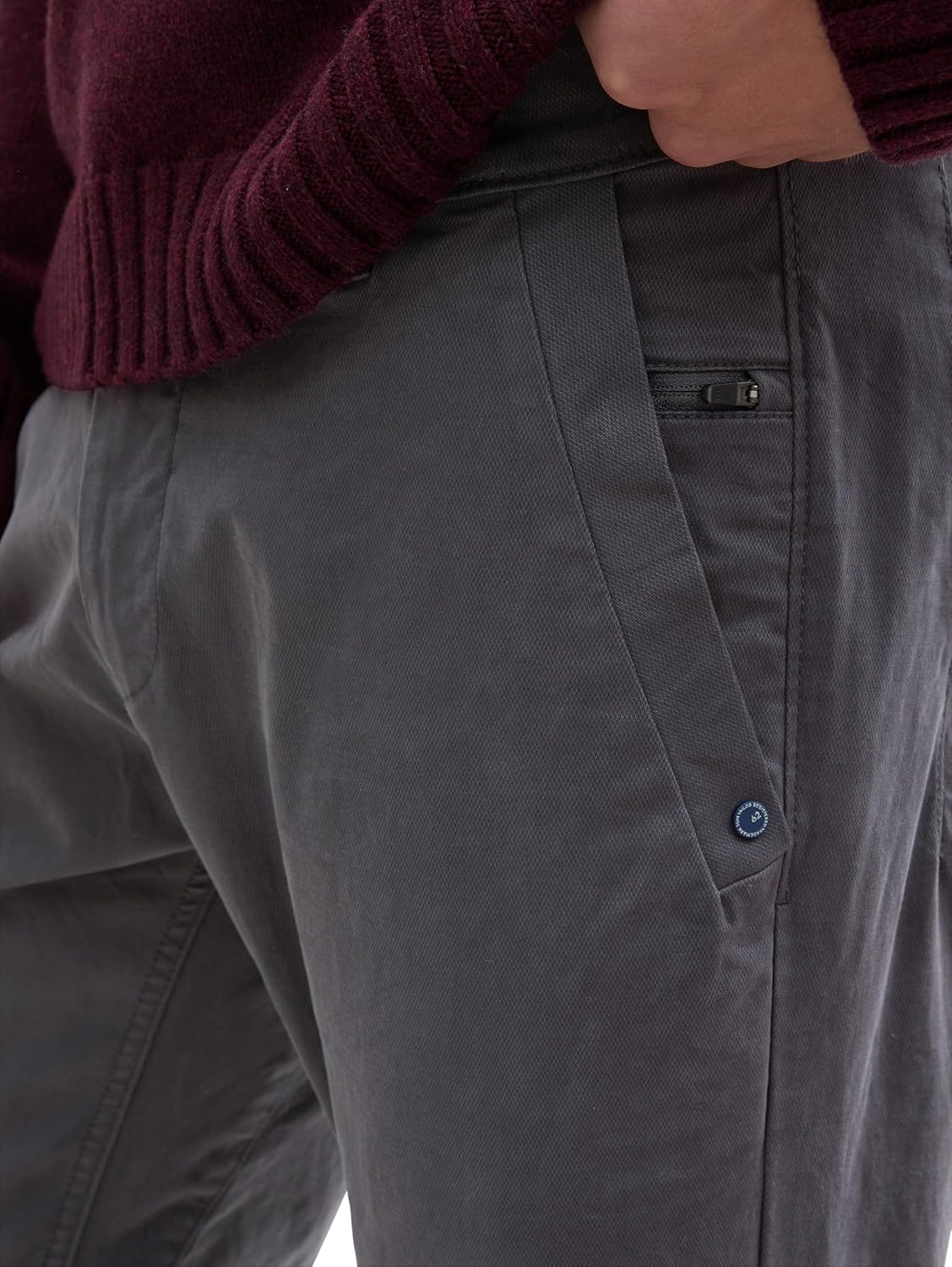 Thumbnail 4 de Tom Tailor Herren Tapered Chino Hose mit Stretch und seitlichen Eingriffstaschen