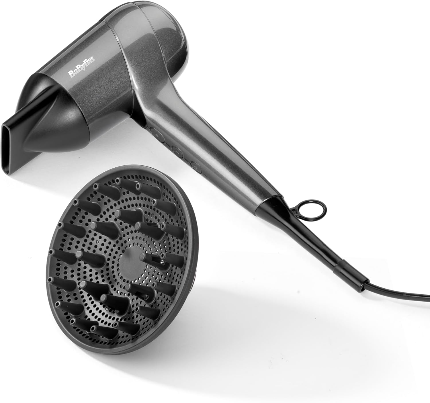 Thumbnail 5 de BaByliss Titanium Shine Phon Capelli NUOVO 2025 – Diffusore professionale, potenza 1600 W e design ergonomico