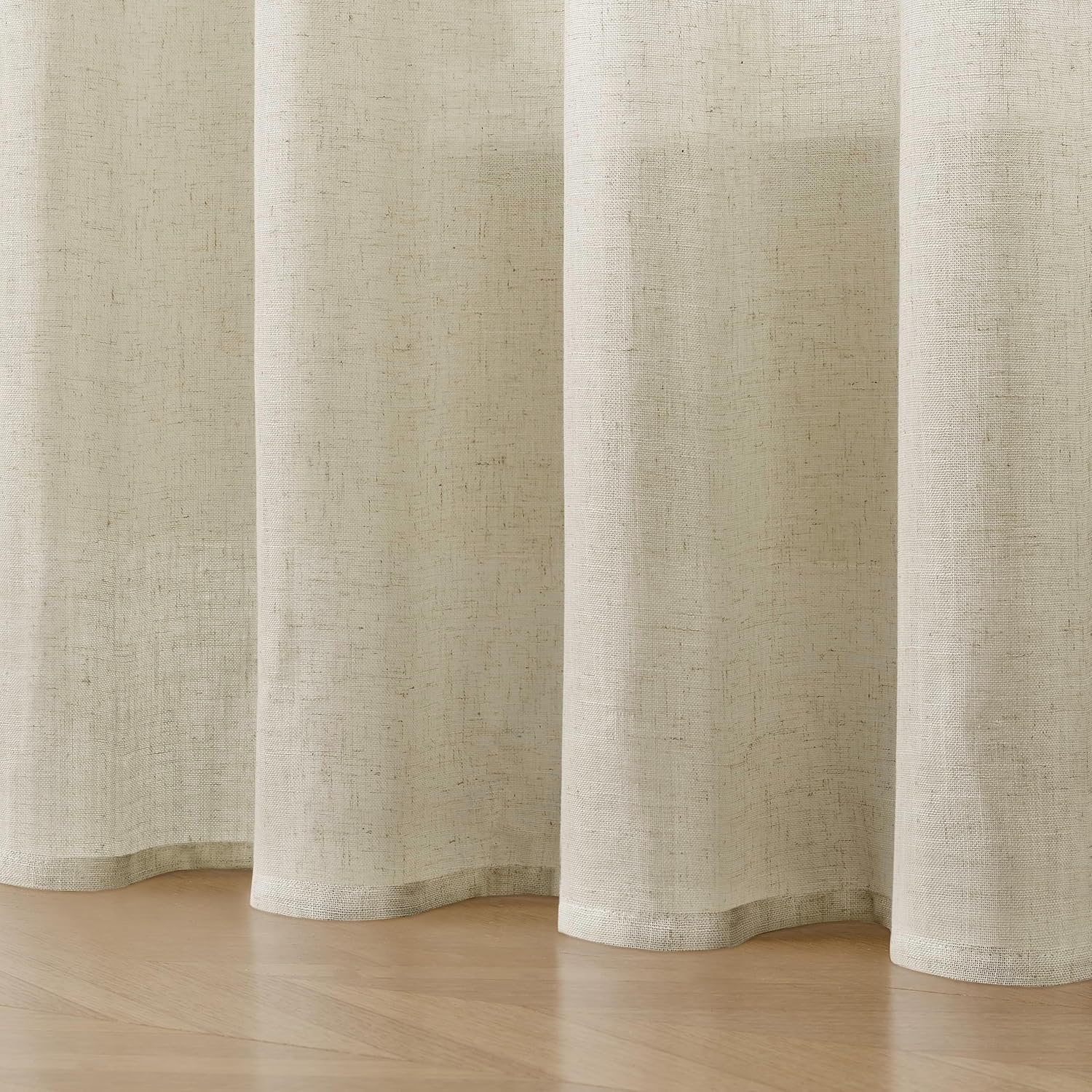 Thumbnail 6 de Joydeco Linen Curtains 84-Inch