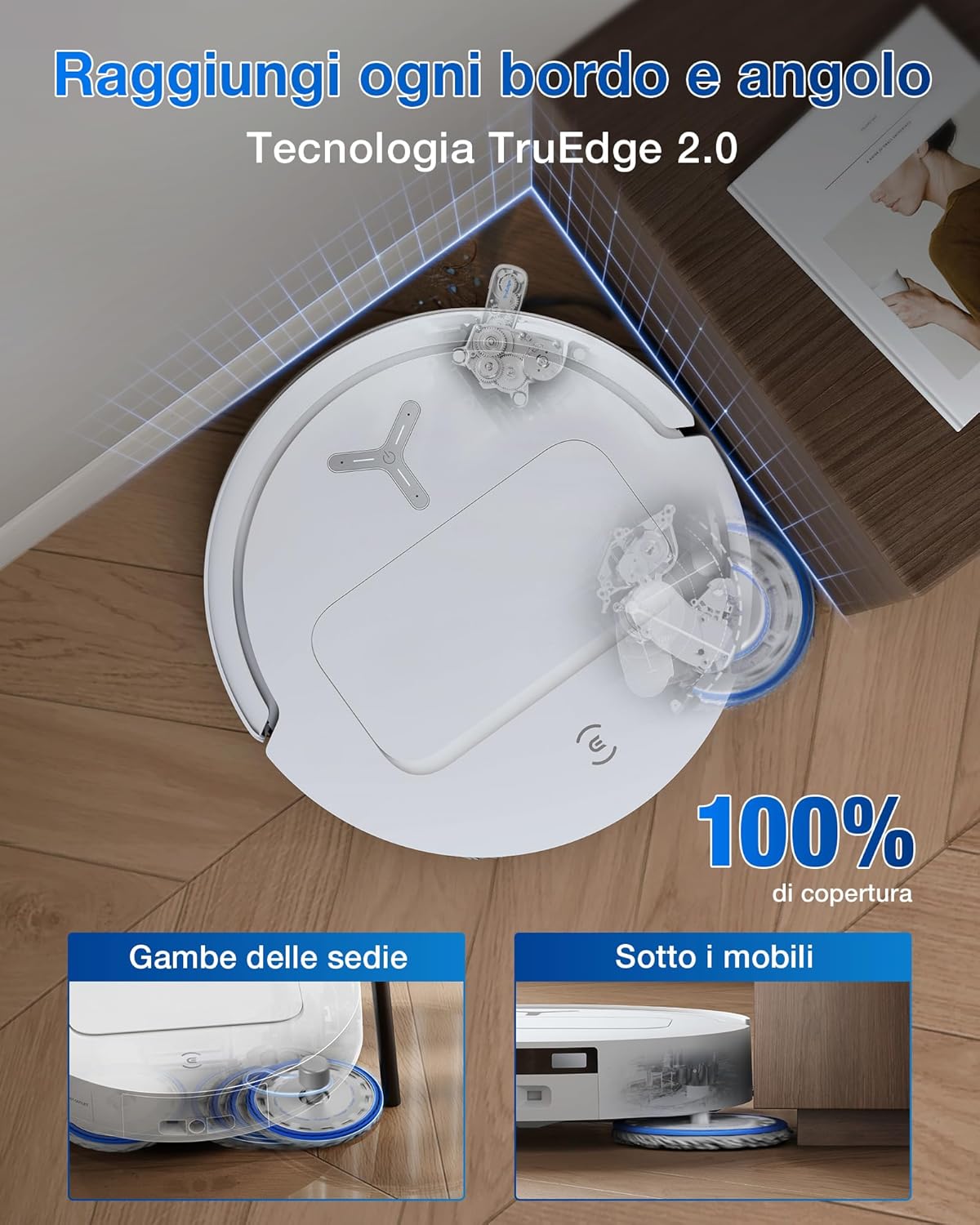 Thumbnail 2 de ECOVACS DEEBOT T50 PRO OMNI Gen2 21000 Pa