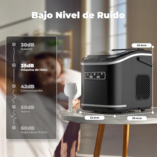 Thumbnail 5 de Acmeenjoy Máquinas para Hielo 12kg/24h