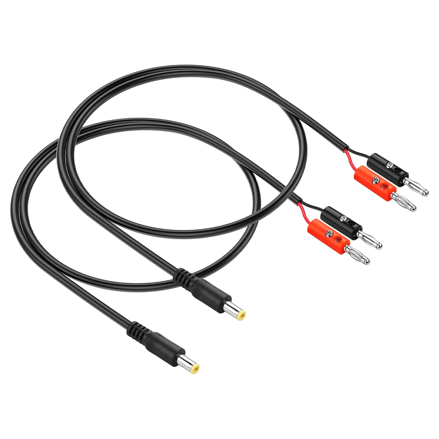 Detalle de Banana plug cable 18AWG 0.5M 2 pack