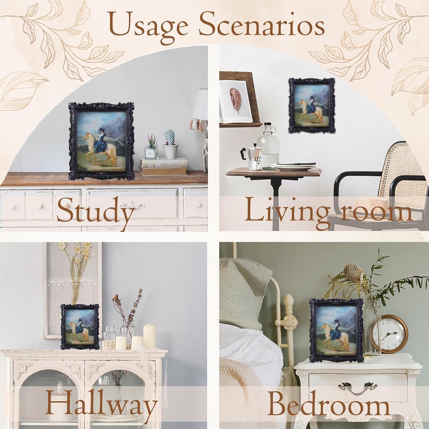 Detalle 2 de LIHOLO Vintage Picture Frame 8x10