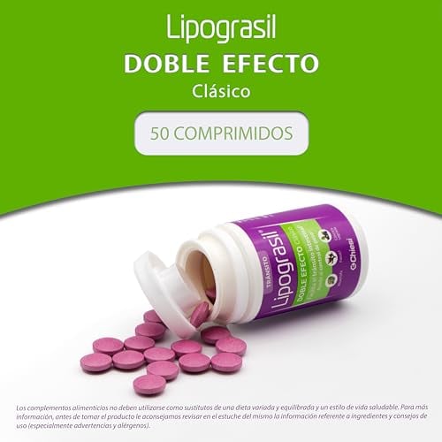 Detalle de LIPOGRASIL Clásico Doble Efecto - 50 comprimidos: fucus, alcachofa y cáscara sagrada