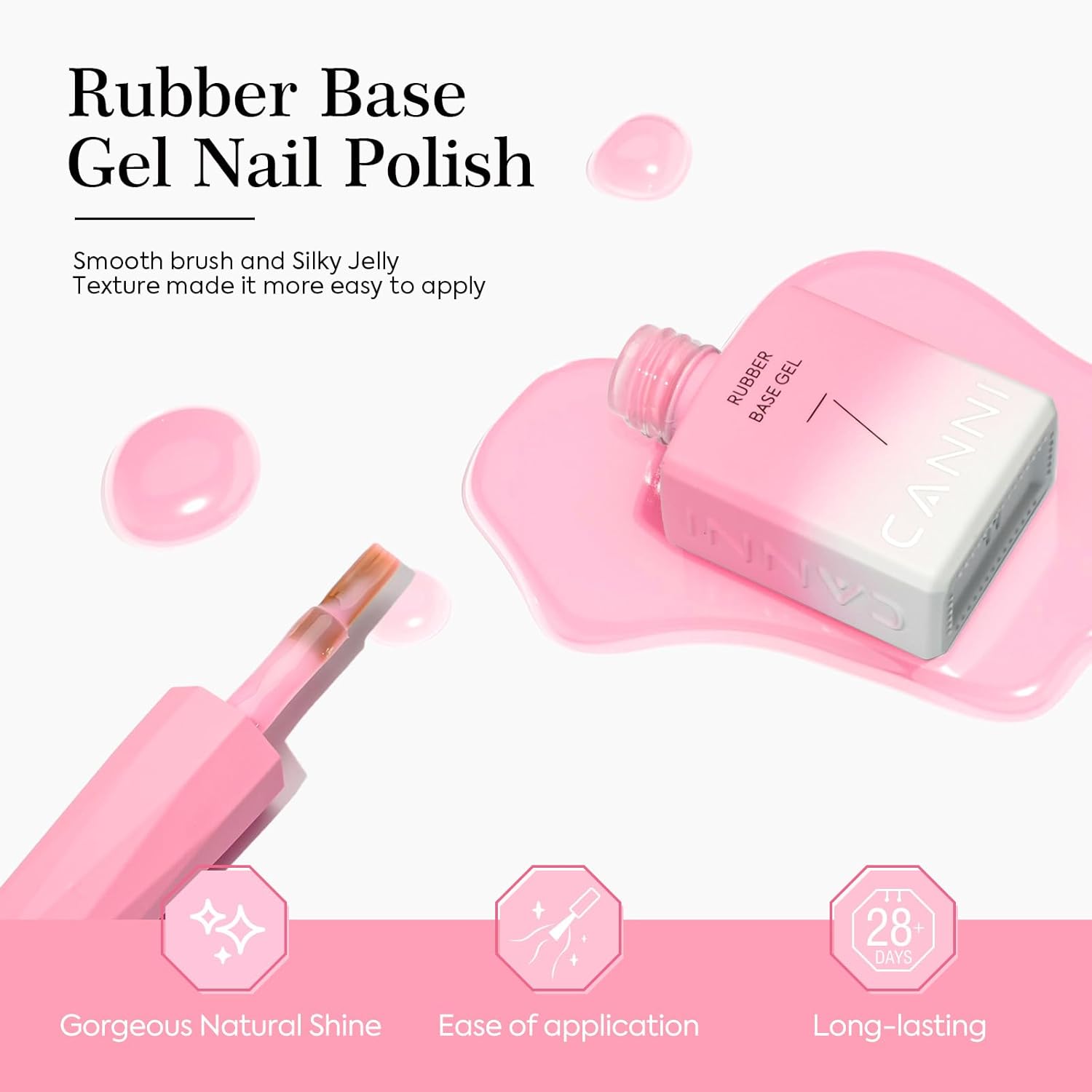 Thumbnail 4 de CANNI Rubber Base Gel 9 ml Set