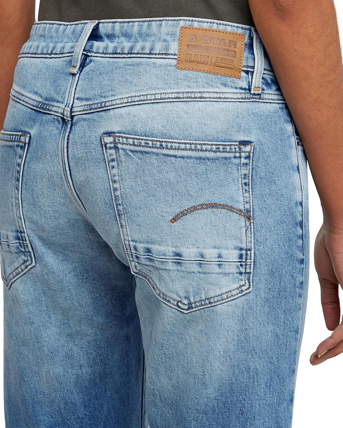 Detalle de G-Star Damen Kate Boyfriend Jeans – lockerer Schnitt, low rise, breites Bein