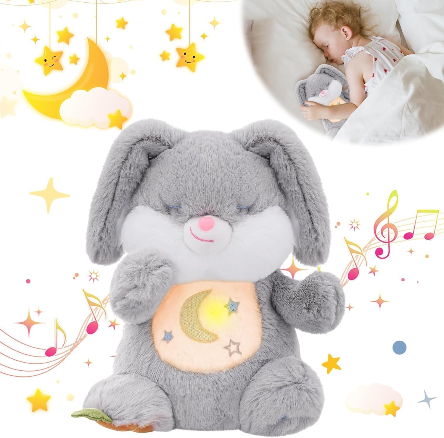 Detalle de seOSTO Soothing Bunny Teddy 15 mins breathing