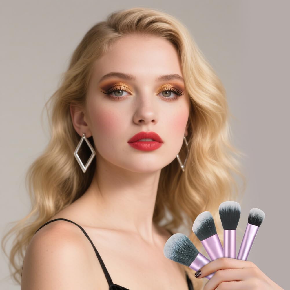 Thumbnail 6 de flintronic 10 Pcs Set Pennelli Make up