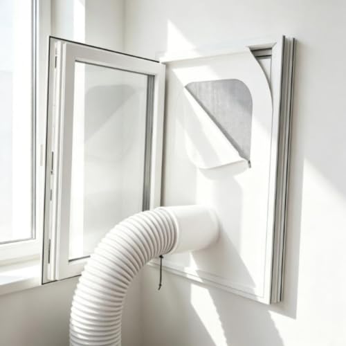 Thumbnail 6 de Fauhapyway Fensterabdichtung für Klimageräte – Dichtstoff für Schiebefenster, 114x133 cm (L-114 × 133 cm)