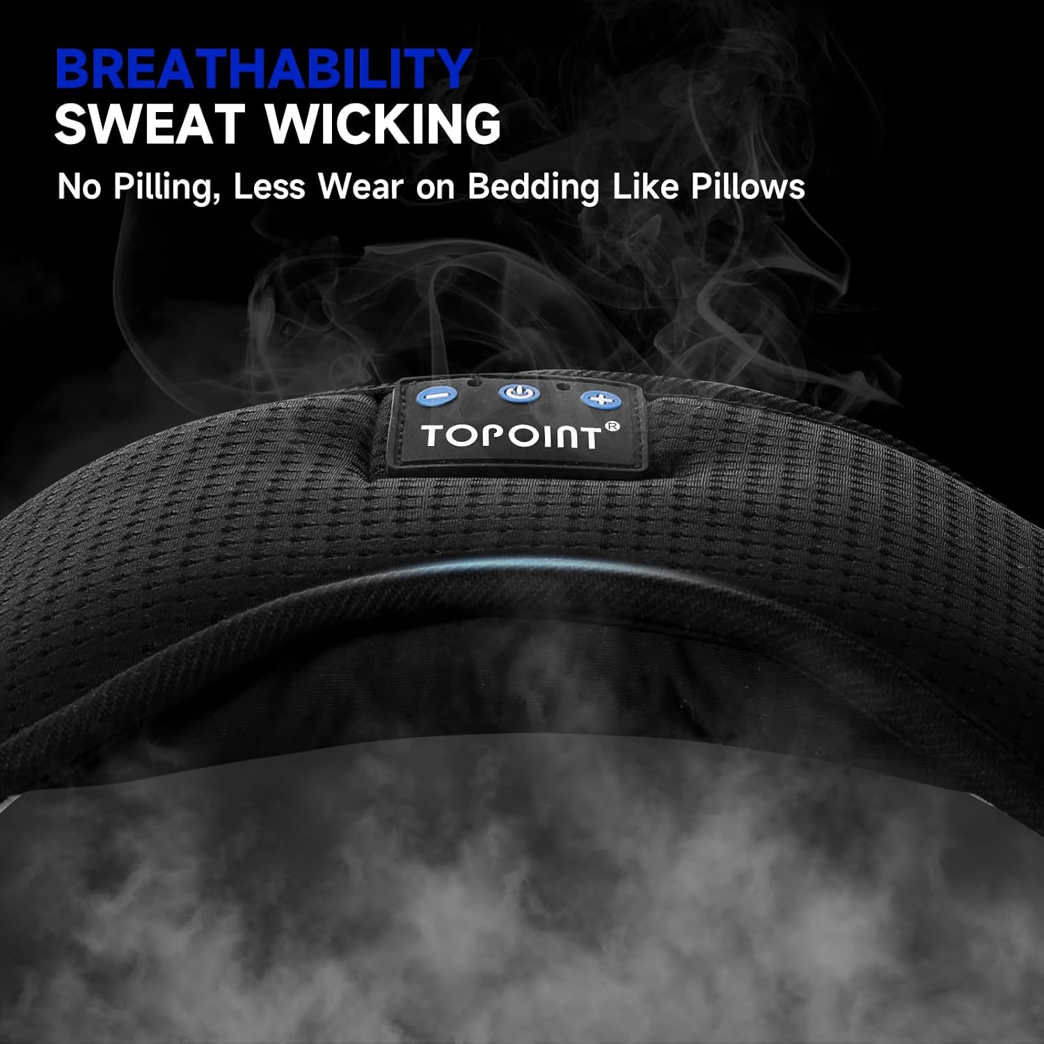 Thumbnail 4 de TOPOINT Sleep Mask Headphones Bluetooth 5.4 for Travel