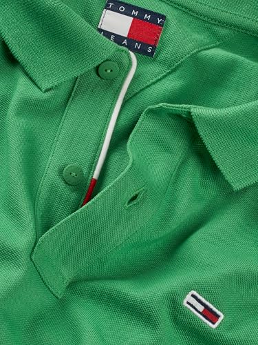 Thumbnail 3 de Tommy Jeans TJM Slim Polo Verde 🌿 XXL para Hombre