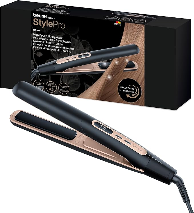 Detalle de Beurer HS 100 Plancha de Pelo Rápido y Cerámica 💇♀