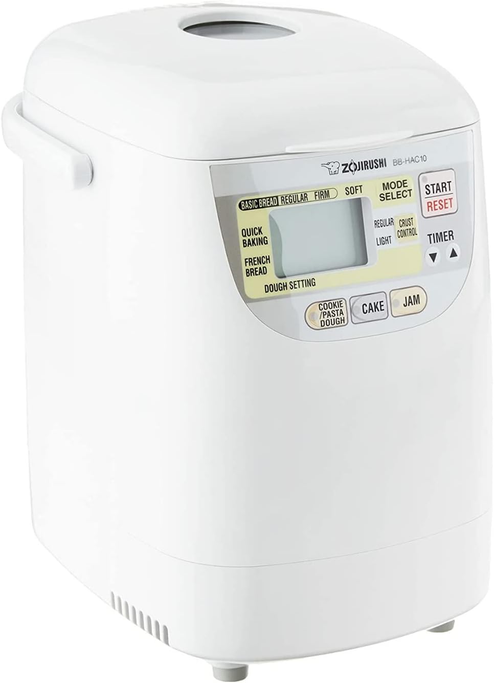 Detalle de Zojirushi BB-HAC10 Home Bakery 1-Pound Programmable Mini Breadmaker (White)