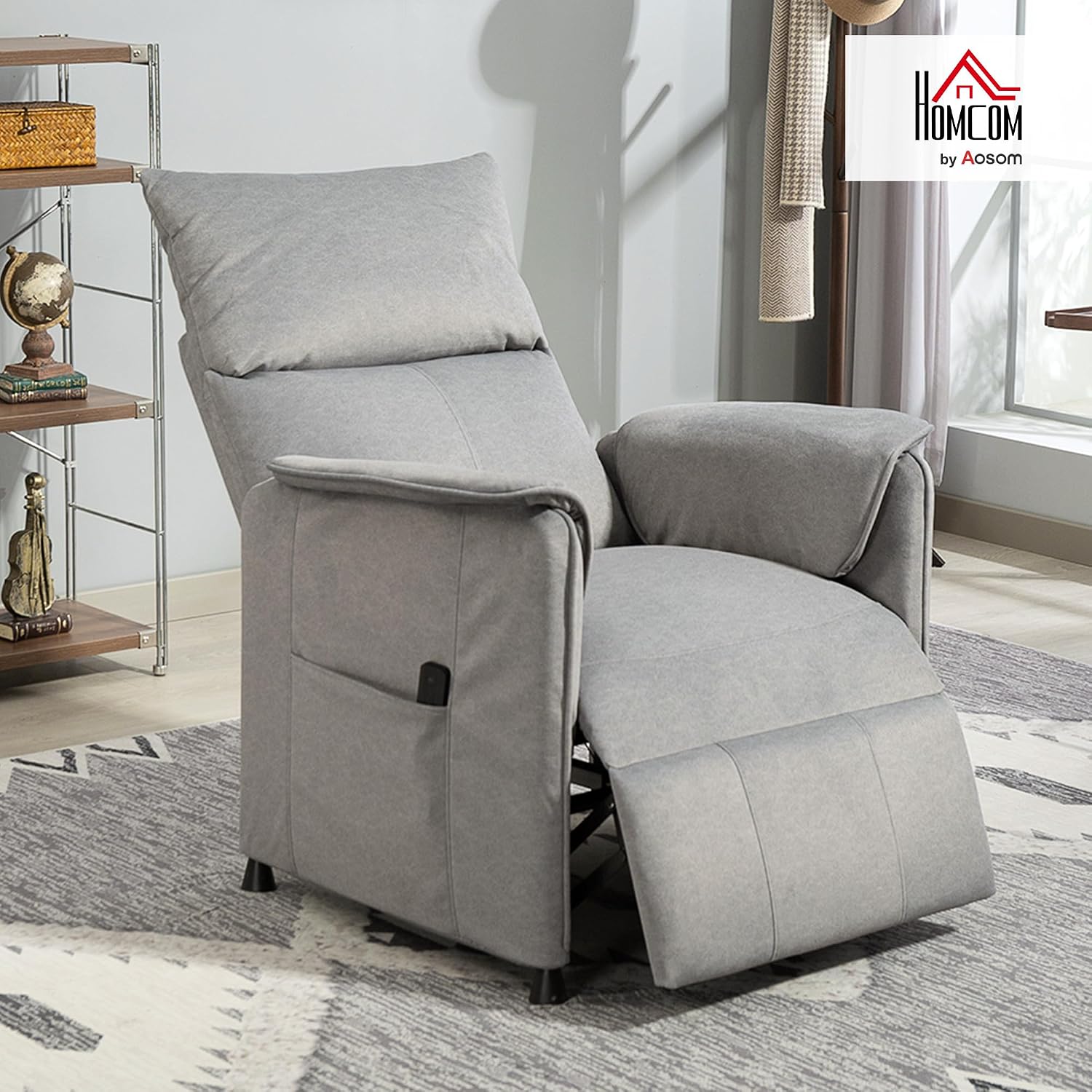 Thumbnail 1 de HOMCOM Fauteuil Relax électrique 160° silencieux
