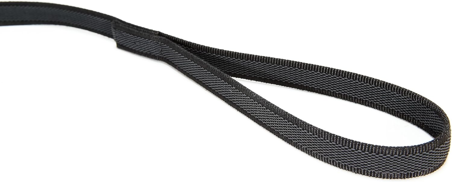Detalle de Julius-K9 Color & Gray Super Presa Guinzaglio con Manico, 20 mm x 3 m – Nero