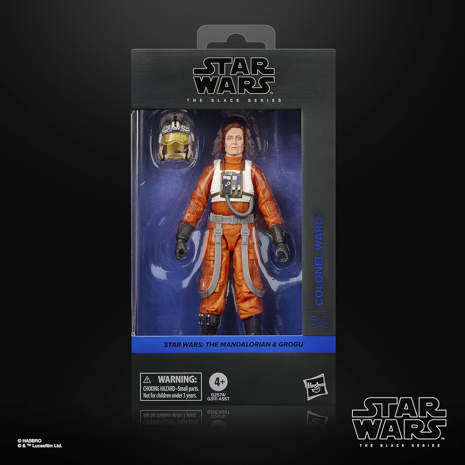 Detalle de Star Wars The Black Series – Figurine Colonel Ward (15 cm) de The Mandalorian & Grogu