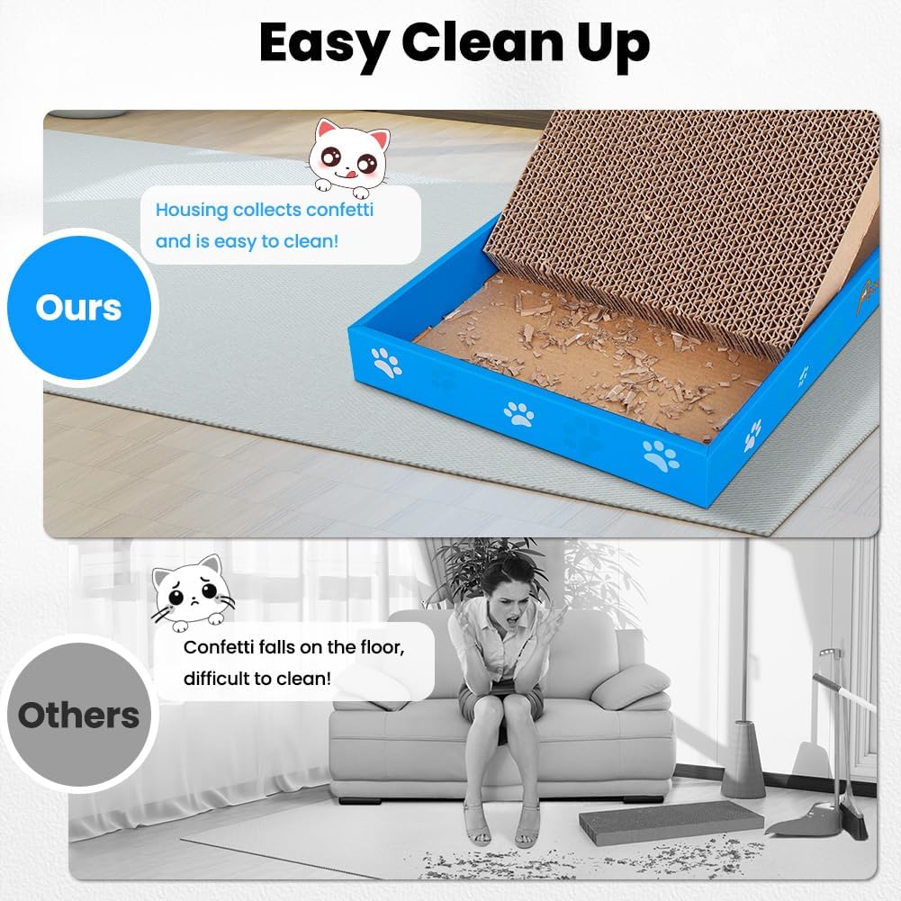 Detalle 2 de Petslucent Cat Scratching Board 3-pack 🐱
