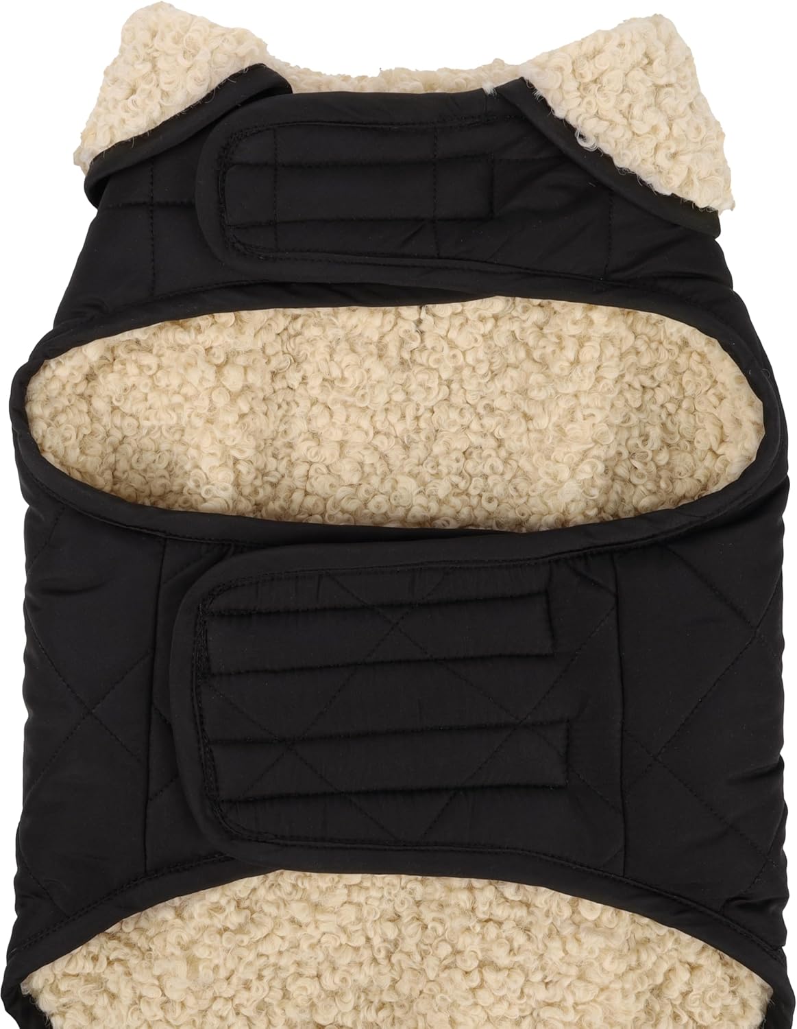 Thumbnail 4 de Flamingo Hundemantel Bonnie – Schwarz (Premium Line) – wasserabweisend & waschbar, Größen A: 55 cm | B: 40–48 cm | C: 68–74 cm