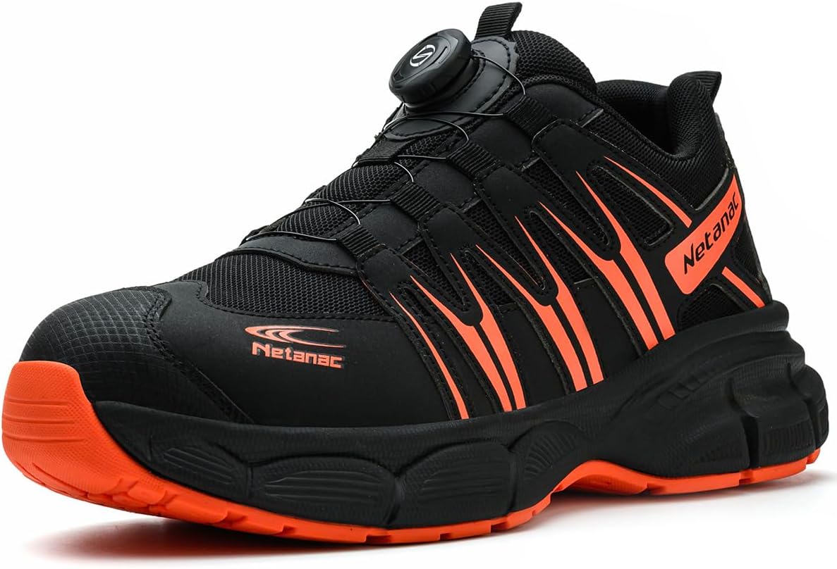 Thumbnail 6 de Netanac Safety Trainers for Men and Women with Steel Toe Cap — Wide-Fit, Lightweight Composite Sole