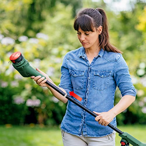 Detalle de Bosch Home and Garden EasyGrassCut 23 – cortabordes eléctrico para recortar césped con buena maniobrabilidad
