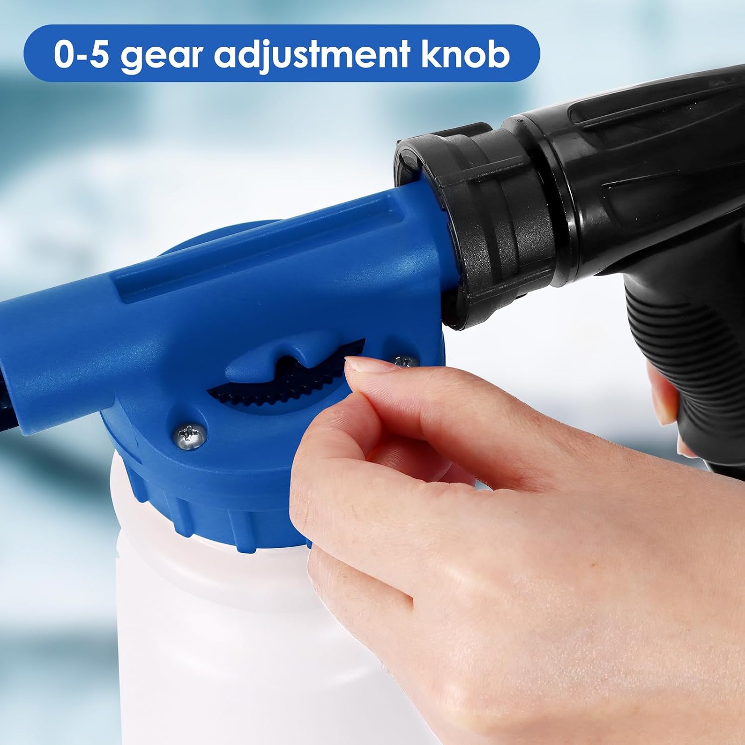 Detalle 2 de PCXWTLN HA-FAO-2619 schuimpistool 900 ml, verstelbaar 2-in-1