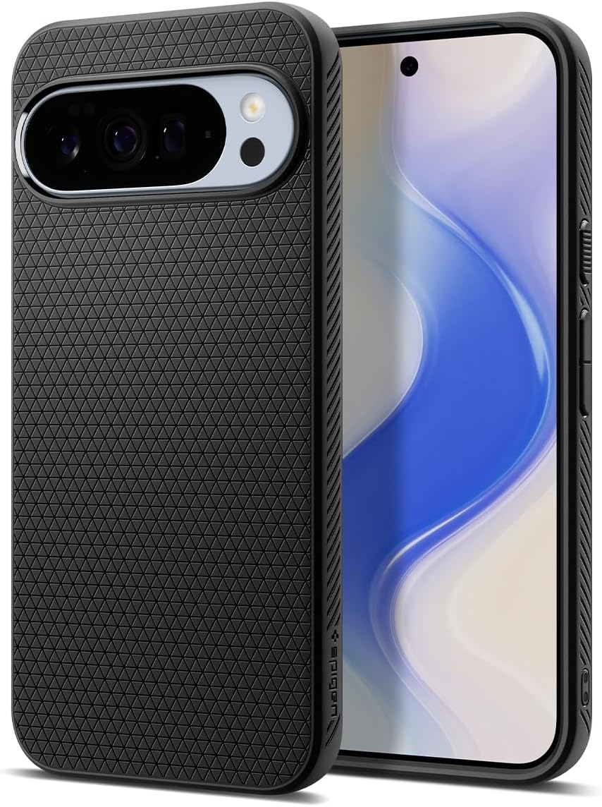 Detalle de Spigen Liquid Air coque souple pour Google Pixel 10 Pro XL (noir mat)