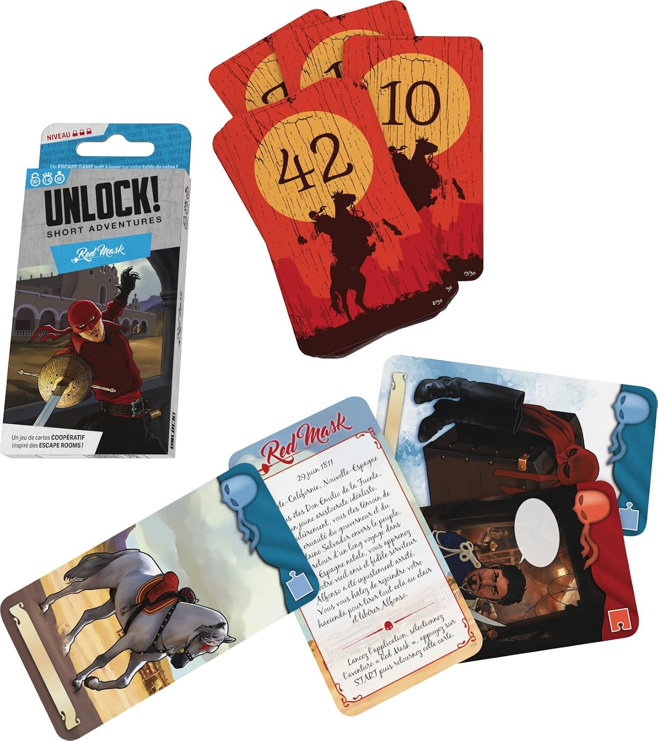 Thumbnail 6 de Asmodee - Unlock! Short Adventure : Escape Game de Cartes coopératif en format court