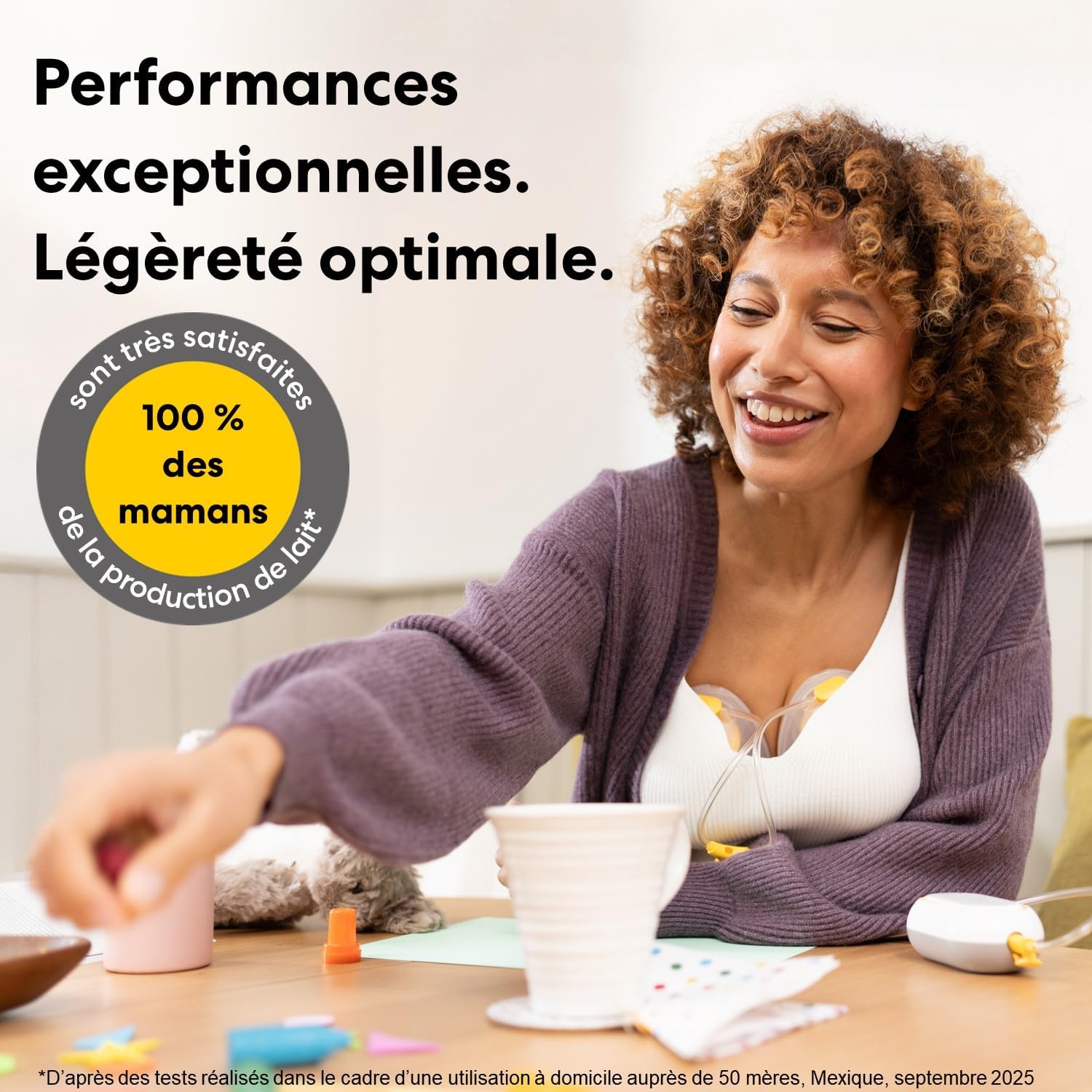 Thumbnail 1 de Medela Tire-lait double électrique Freestyle Mini Hands-Free avec collecteurs mains libres et batterie rechargeable