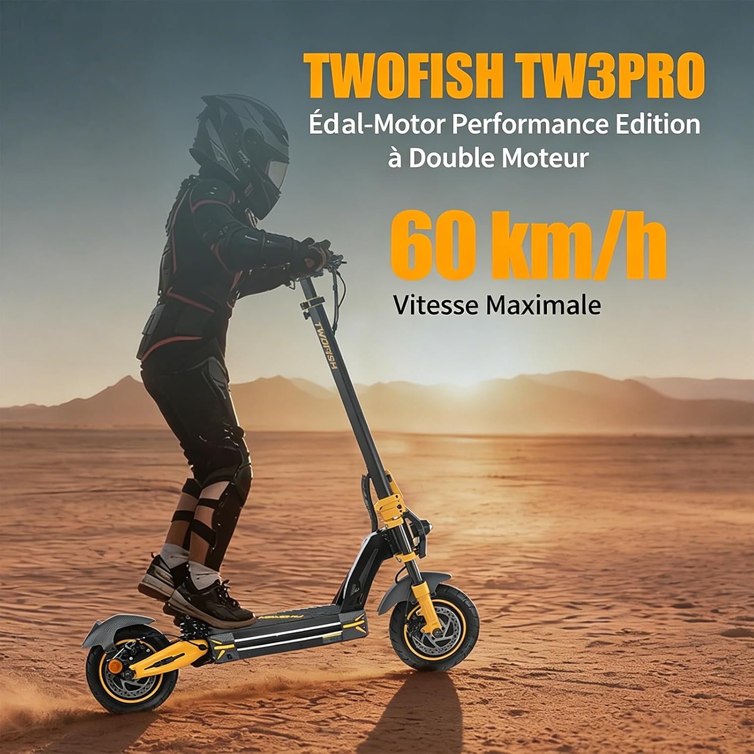 Thumbnail 1 de IWAFO TW3 PRO elektrische step voor volwassenen, dubbele motor en 52 V 23 Ah-accu