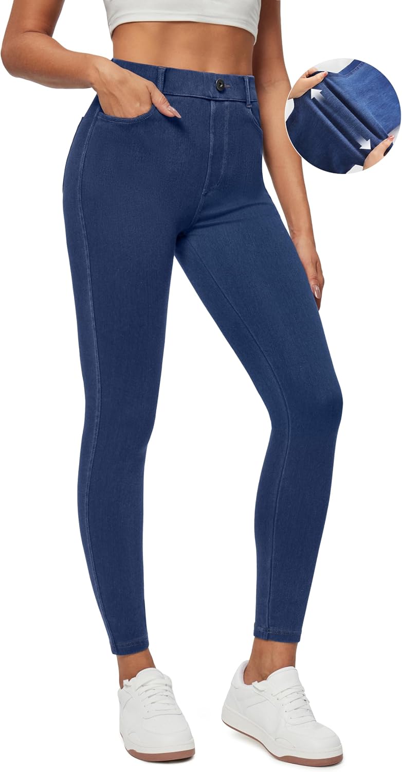 Detalle de Pull-On Jeggings for Women, Stretch Denim