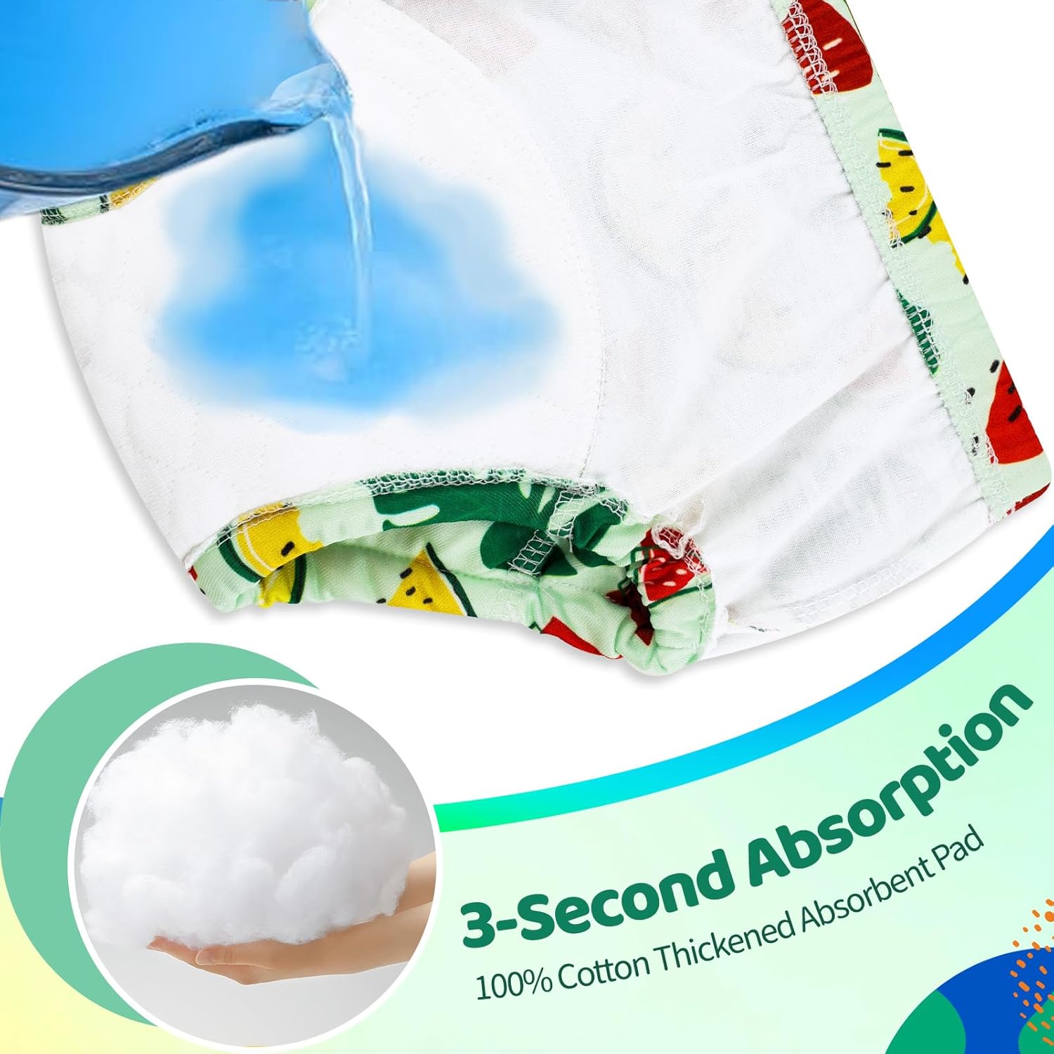 Thumbnail 1 de UNIFAMILY 6 Pack Potty Training Pants for Boys – 2–4 Years Cotton Training Underwear