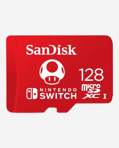 Thumbnail 8 de SANDISK 128GB microSD Karte – Super Mushroom Edition für Nintendo Switch