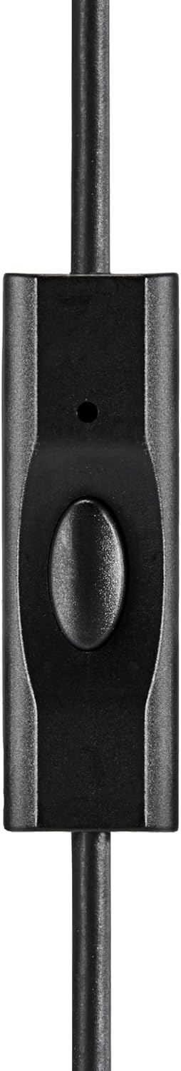 Thumbnail 4 de Amazon Basics USB-C Wired Earbuds with Microphone (In-Ear) – S/M/L Tips, 4.2-ft Cable, Black