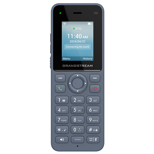 Detalle de Teléfono IP Grandstream WP826 Azul: movilidad, seguridad y VoIP para oficinas